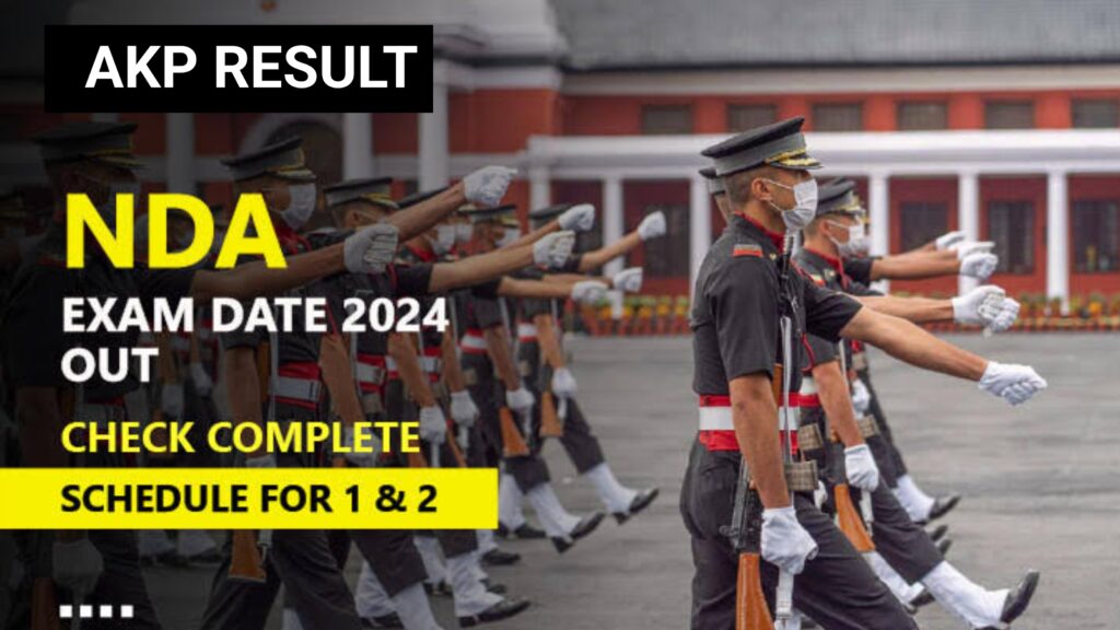 NDA Exam Date 2024 Out